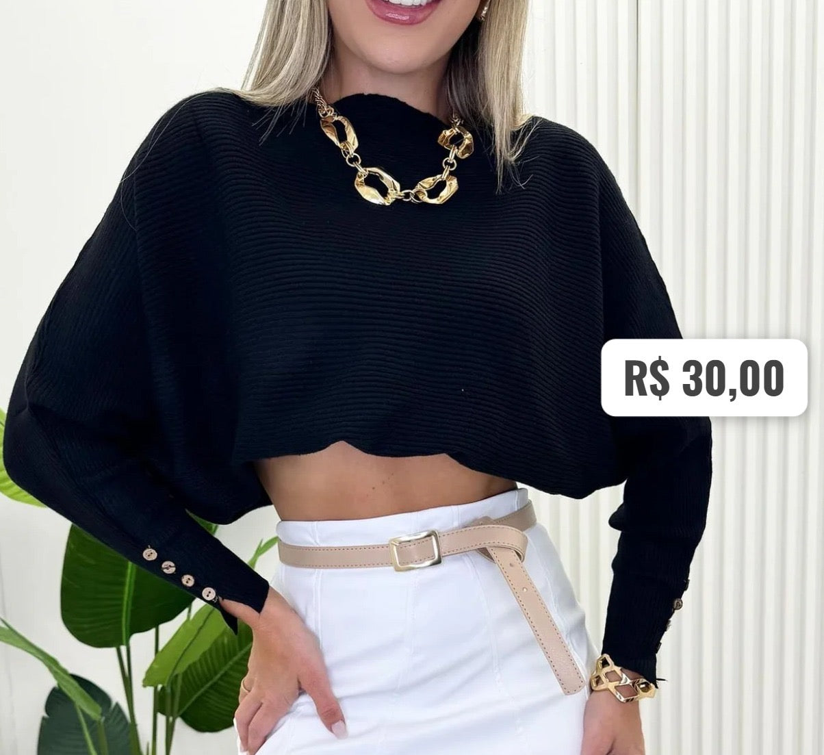 Blusa Manga Longa