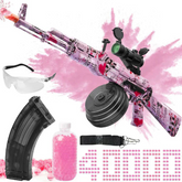 Lançador de bolinhas de gel AK47 PINK