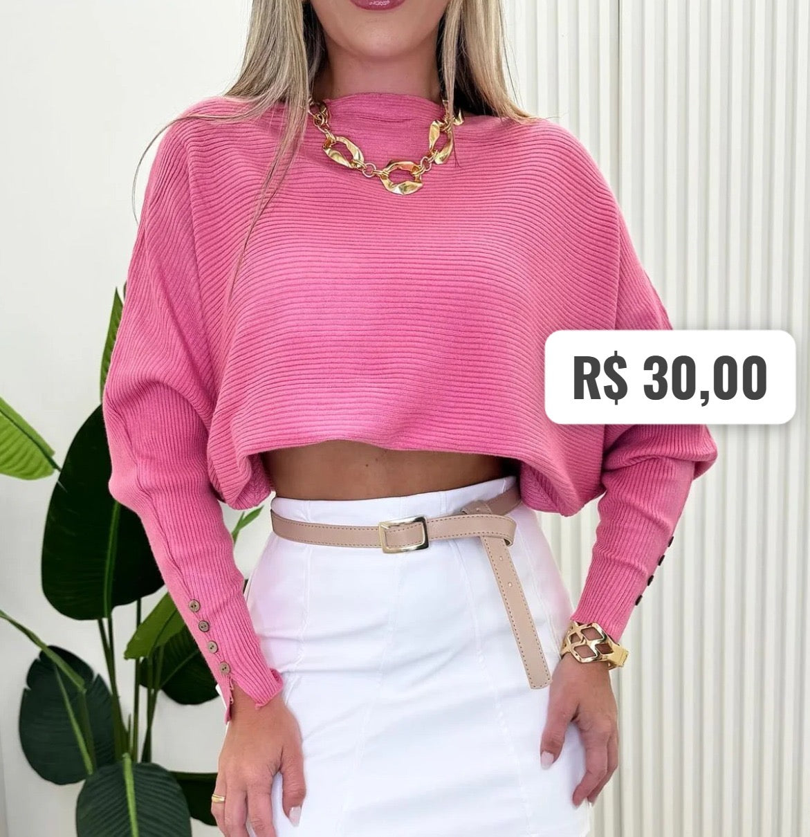 Blusa Manga Longa