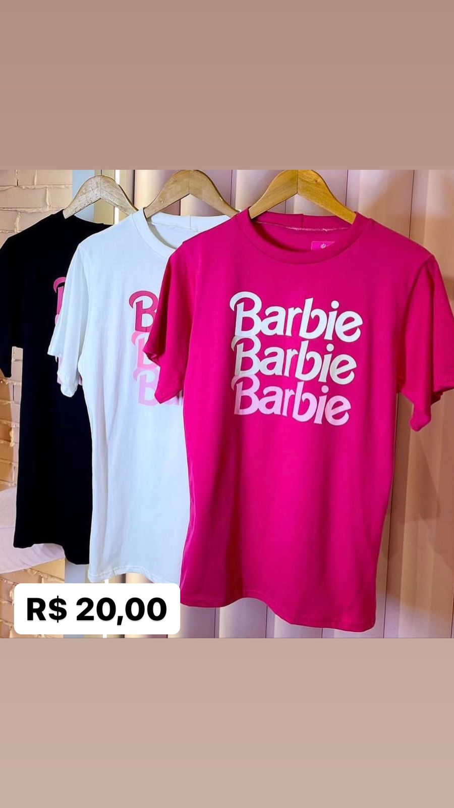 T-shirt Barbie