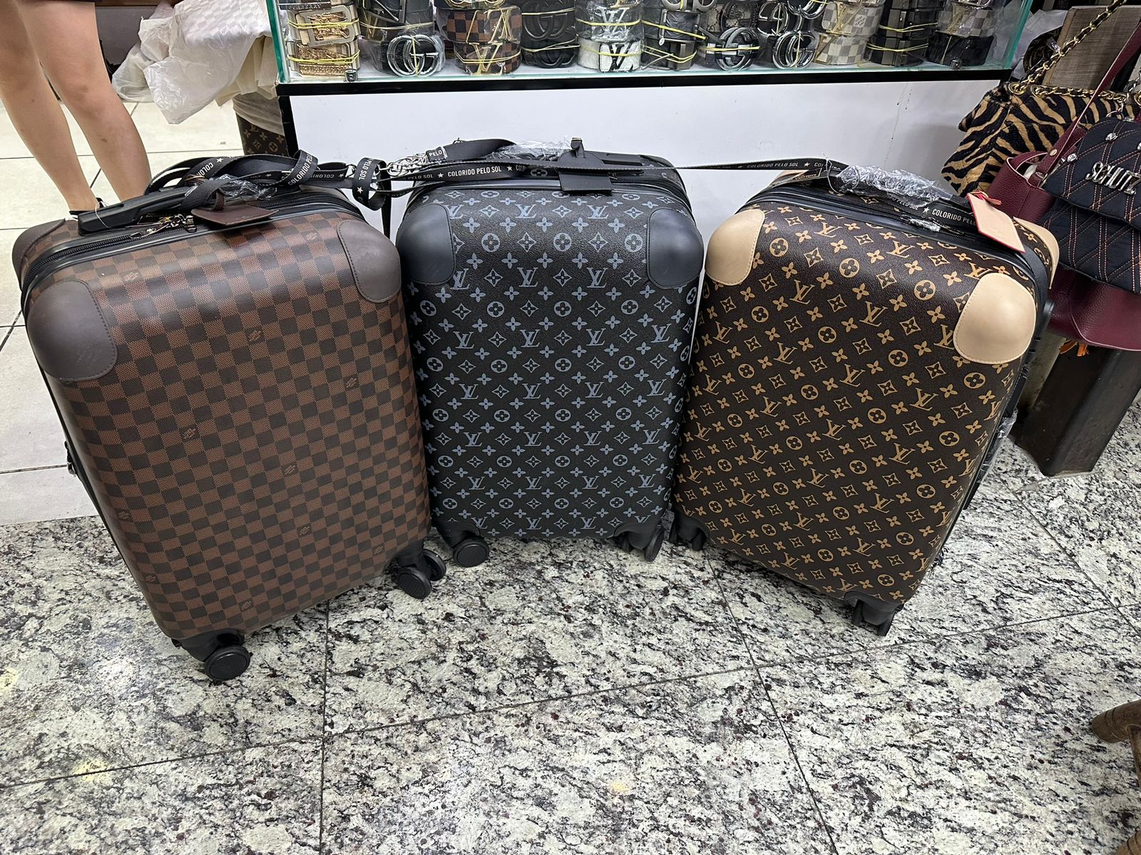 Mala LV e Gucci 2º Linha