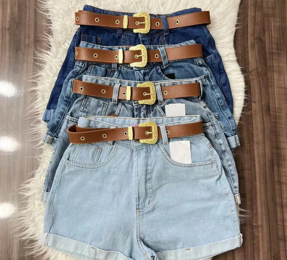 KIT 4 PEÇAS  SHORTS JEANS 02