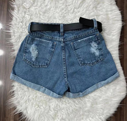 KIT 4 PEÇAS  SHORTS JEANS 02