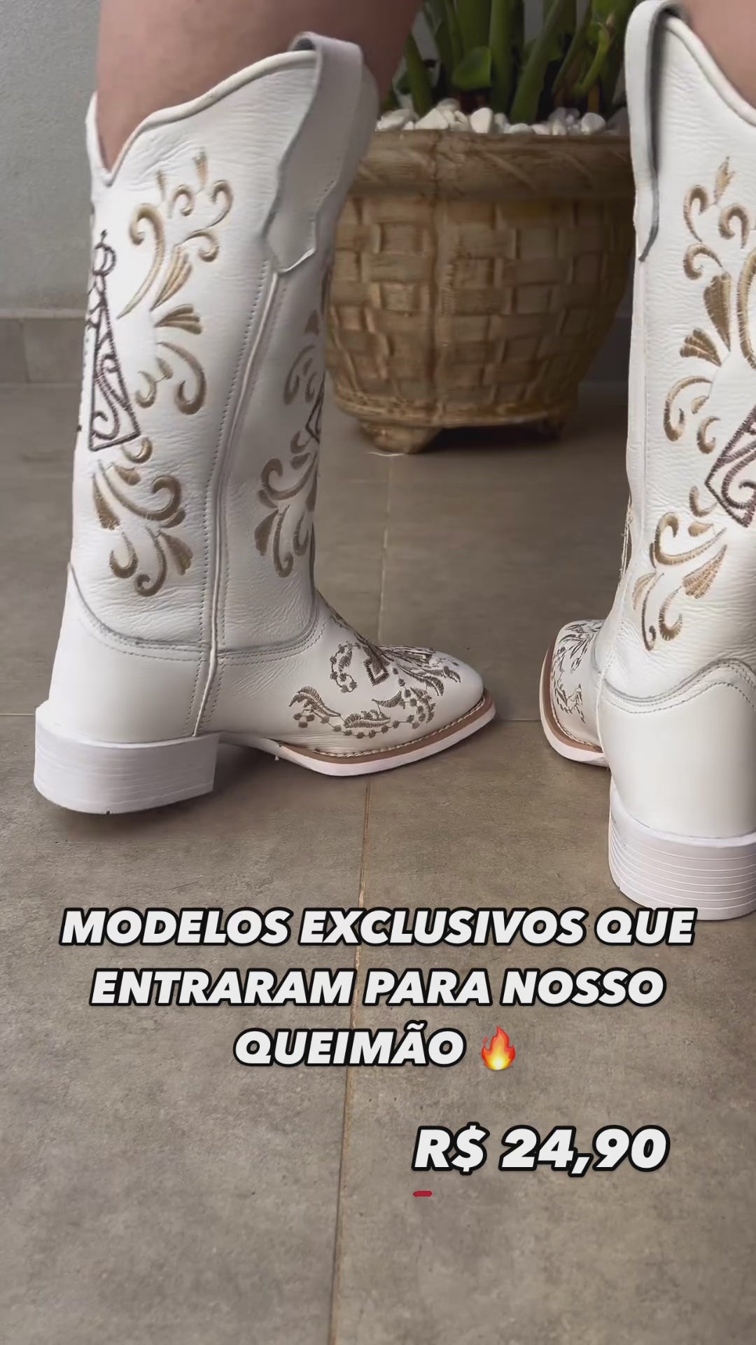 BOTA TEXANA 572 (PROMOÇÃO DE HOJE)