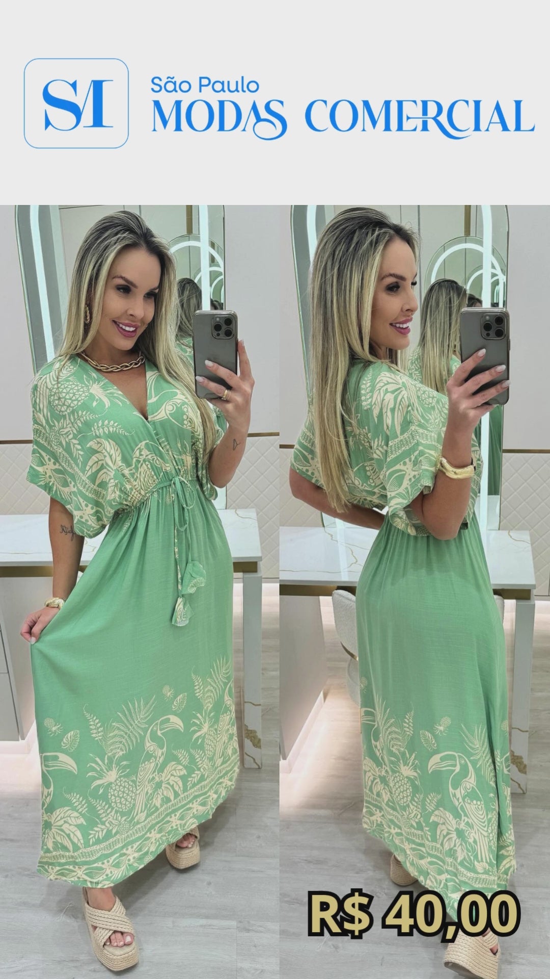 Vestido Inspiração Farm 22