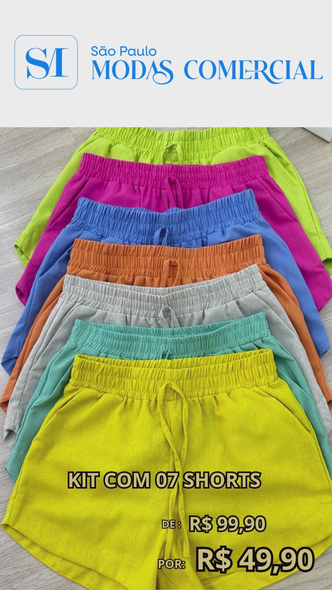 KIT 7 SHORTS