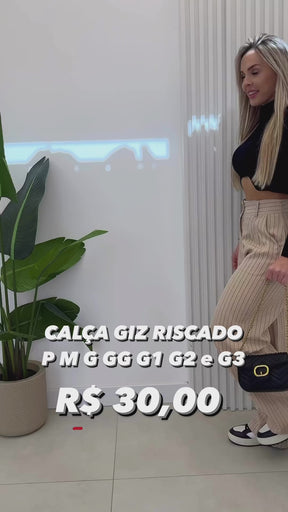 Calça Giz Riscado